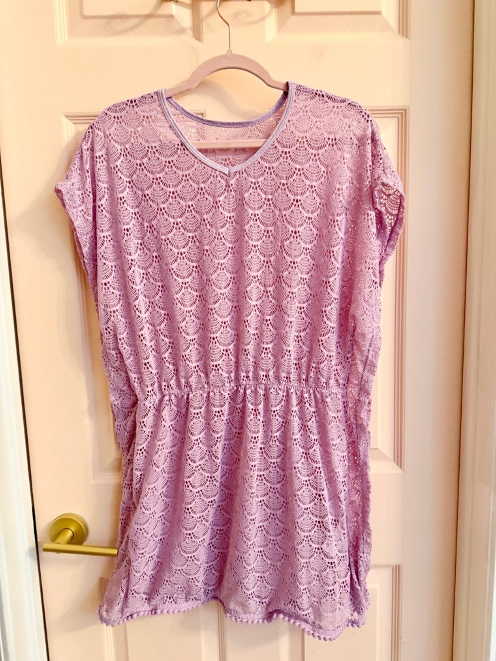 $5 SALE Purple wonder nation swim cover up‎